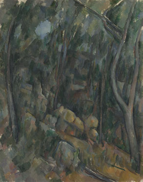Paul Cézanne: 'The Grounds of the Château Noir'