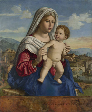 Giovanni Battista Cima da Conegliano: 'The Virgin and Child'