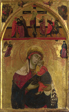 Attributed to Clarisse Master: 'The Virgin and Child'
