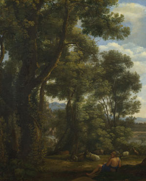 Claude: 'Landscape with a Goatherd and Goats'