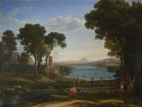 Claude: 'Landscape with the Marriage of Isaac and Rebecca'