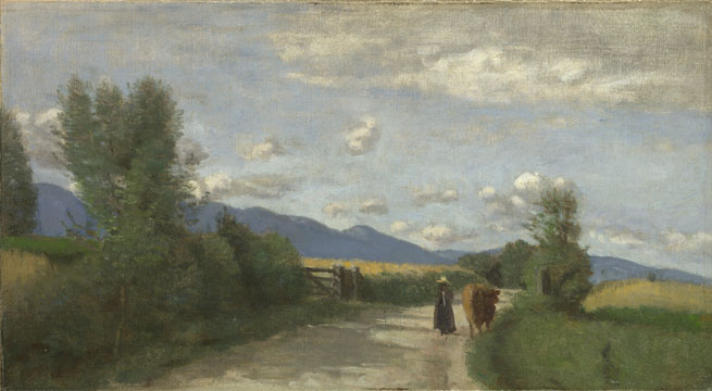 Jean-Baptiste-Camille Corot: 'Dardagny, Morning'