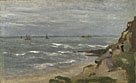 Seascape with Figures on Cliffs
