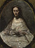 Sketch of a Woman in Bridal Dress