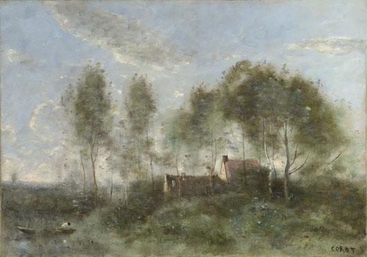 Jean-Baptiste-Camille Corot: 'Souvenir of a Journey to Coubron'