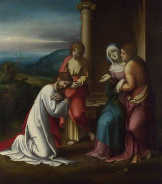 Correggio: 'Christ taking Leave of his Mother'