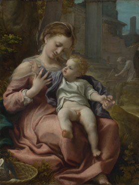 Correggio: 'The Madonna of the Basket'