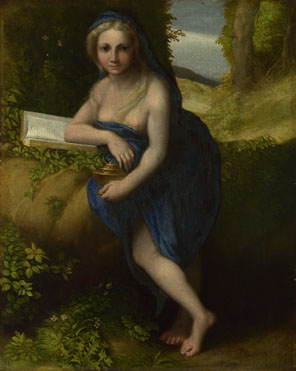 Attributed to Correggio: 'The Magdalen'