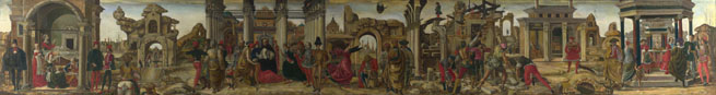 After Francesco del Cossa (Carrine Palmieri and Rosa Falcone): 'Scenes from the Life of Saint Vincent Ferrer'