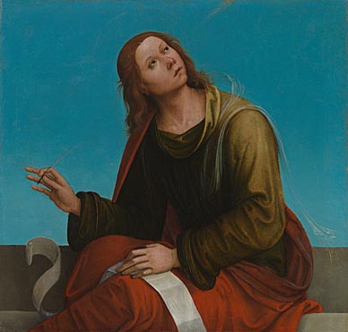 Lorenzo Costa: 'Saint John the Evangelist'