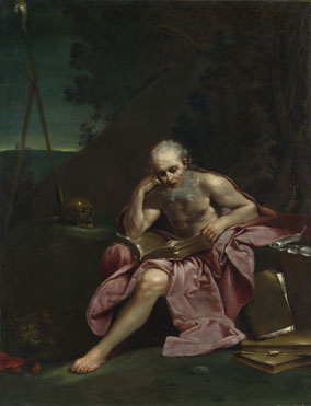 Giuseppe Maria Crespi: 'Saint Jerome in the Desert'