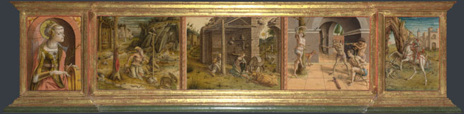Carlo Crivelli: 'La Madonna della Rondine (The Madonna of the Swallow)'