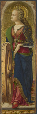 Carlo Crivelli: 'Saint Catherine of Alexandria'