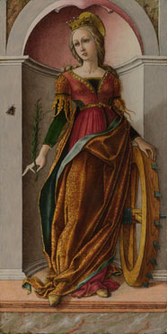Carlo Crivelli: 'Saint Catherine of Alexandria'
