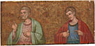 Two Apostles: Fragment of Predella