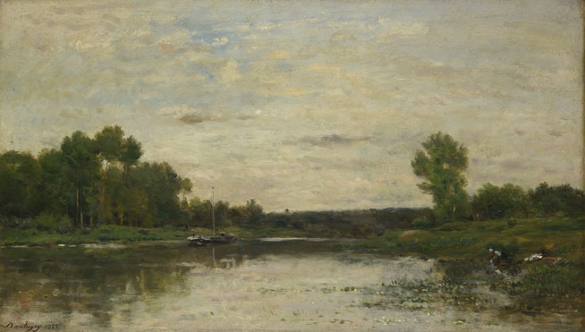 Charles-François Daubigny: 'View on the Oise'