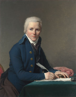 Jacques-Louis David: 'Portrait of Jacobus Blauw'