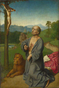 Workshop of Gerard David: 'Saint Jerome in a Landscape'