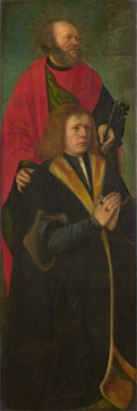 Followers of Gerard David: 'Saint Peter and a Donor'