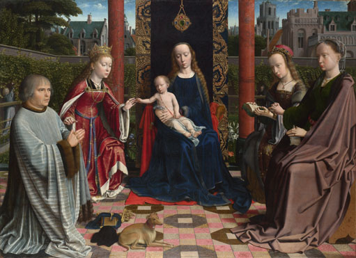 Gerard David: 'The Virgin and Child with Saints and Donor'