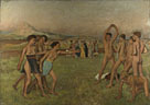 Young Spartans Exercising
