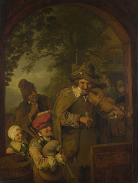 Christian Wilhelm Ernst Dietrich: 'The Wandering Musicians'