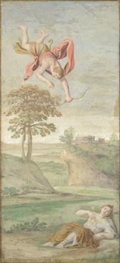 Domenichino and assistants: 'Apollo slaying Coronis'