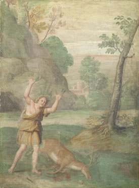 Domenichino and assistants: 'The Transformation of Cyparissus'
