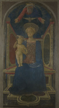 Domenico Veneziano: 'The Virgin and Child Enthroned'