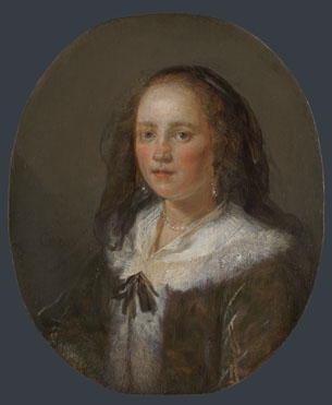 Gerrit Dou: 'Portrait of a Young Woman'