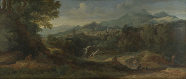 Gaspard Dughet: 'Tivoli (?)'