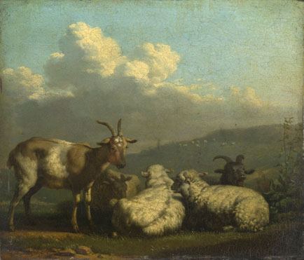 Karel Dujardin: 'Sheep and Goats'
