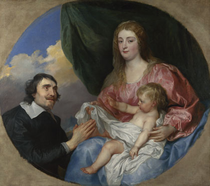 Anthony van Dyck: 'The Abbé Scaglia adoring the Virgin and Child'