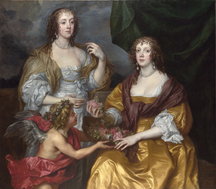 Anthony van Dyck: 'Lady Elizabeth Thimbelby and her Sister'