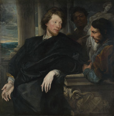 Anthony van Dyck: 'Portrait of George Gage with Two Attendants'