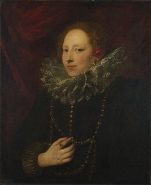 Anthony van Dyck: 'Portrait of a Woman'