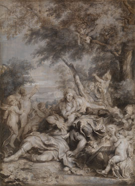 Anthony van Dyck: 'Rinaldo conquered by Love for Armida'
