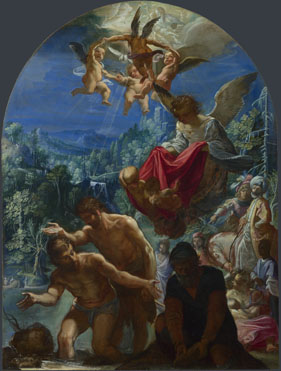 Adam Elsheimer: 'The Baptism of Christ'