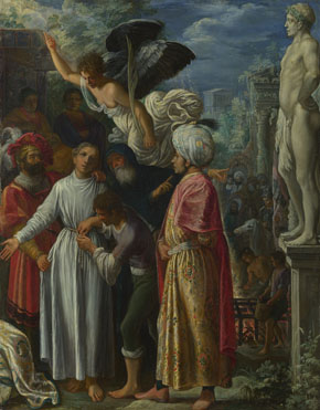 Adam Elsheimer: 'Saint Lawrence prepared for Martyrdom'