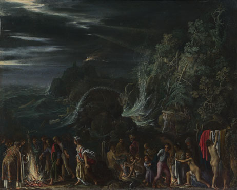 Adam Elsheimer: 'Saint Paul on Malta'