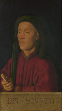 Jan van Eyck: 'Portrait of a Man ('Léal Souvenir')'