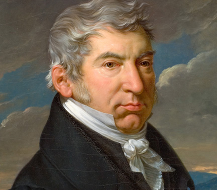 Portrait of François-Xavier Fabre - fabre-francois-xavier-c-face-half