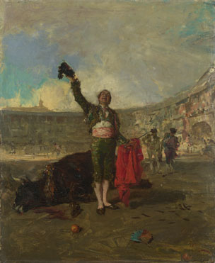 Mariano Fortuny: 'The Bull-Fighter's Salute'