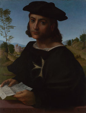 Franciabigio: 'Portrait of a Knight of Rhodes'