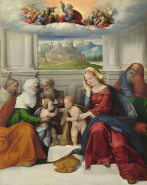 Garofalo: 'The Holy Family with Saints'
