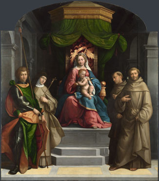 The Child Enthroned