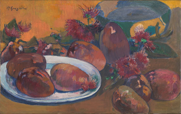 Paul Gauguin: 'Still Life with Mangoes'