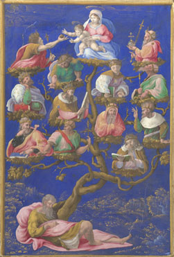 Attributed to Girolamo Genga: 'A Jesse-Tree'