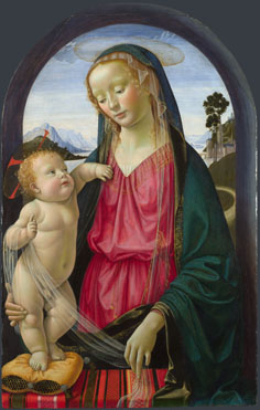 Domenico Ghirlandaio: 'The Virgin and Child'