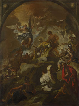 Luca Giordano: 'The Martyrdom of Saint Januarius'